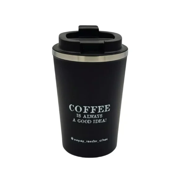 Ποτήρι Θερμός 350ml Μαύρο - Image 2