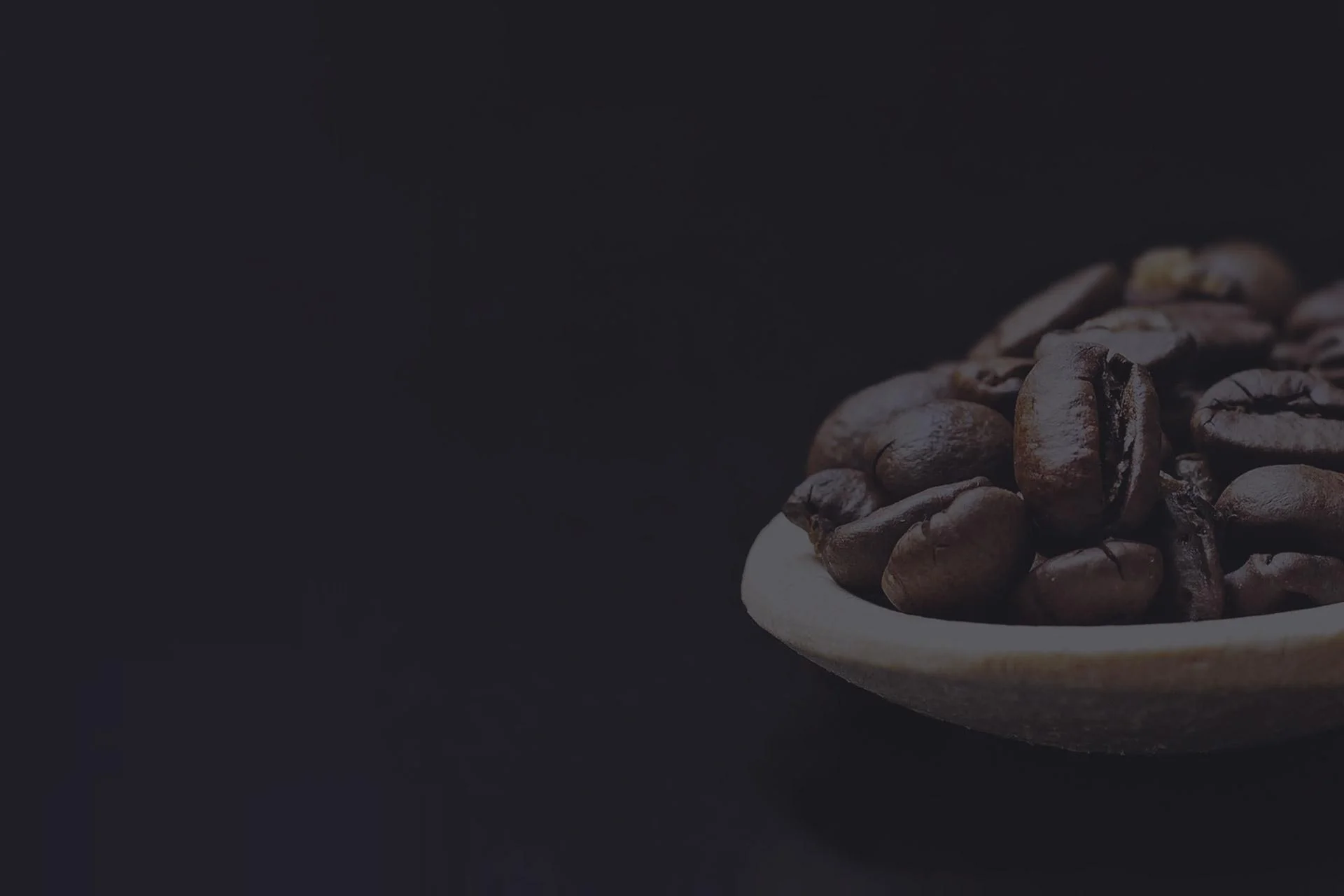 Way Cup Roaster Coffee - Beans on a bowl